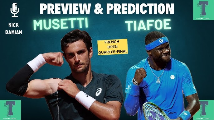 Tips – Roland Garros Musetti vs&nbsp;Tiafoe